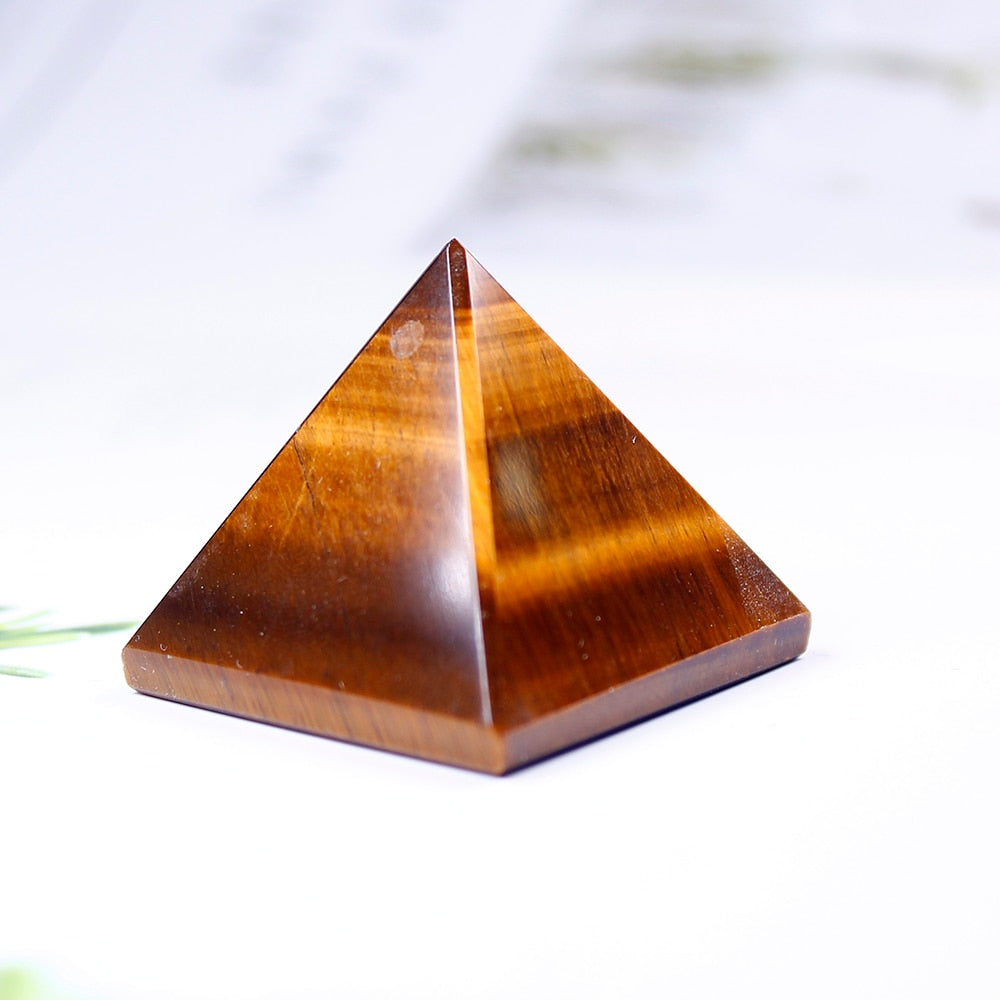 Crystal Pyramid Quartz Healing Stone