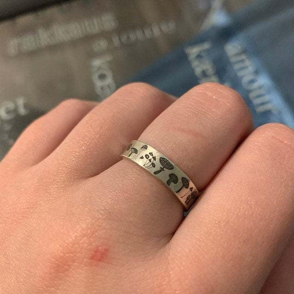 Vintage Mushroom Ring