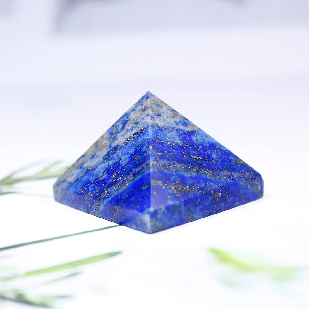 Crystal Pyramid Quartz Healing Stone