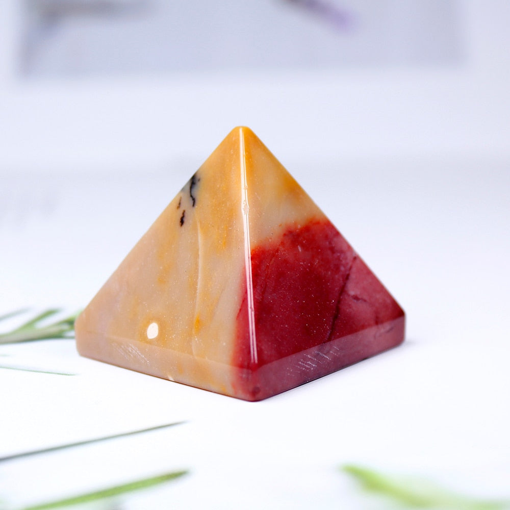Crystal Pyramid Quartz Healing Stone