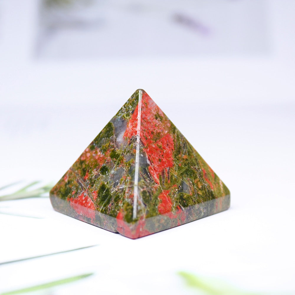 Crystal Pyramid Quartz Healing Stone