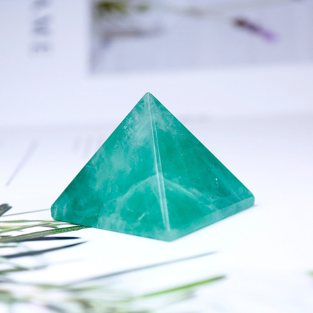 Crystal Pyramid Quartz Healing Stone