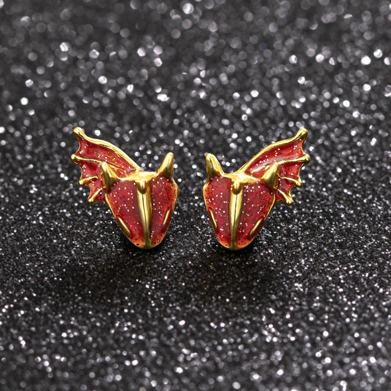 Enamel Dragon Ring