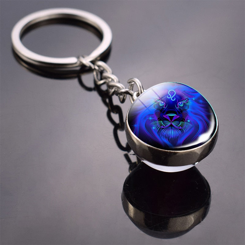 Zodiac Sign Keychain