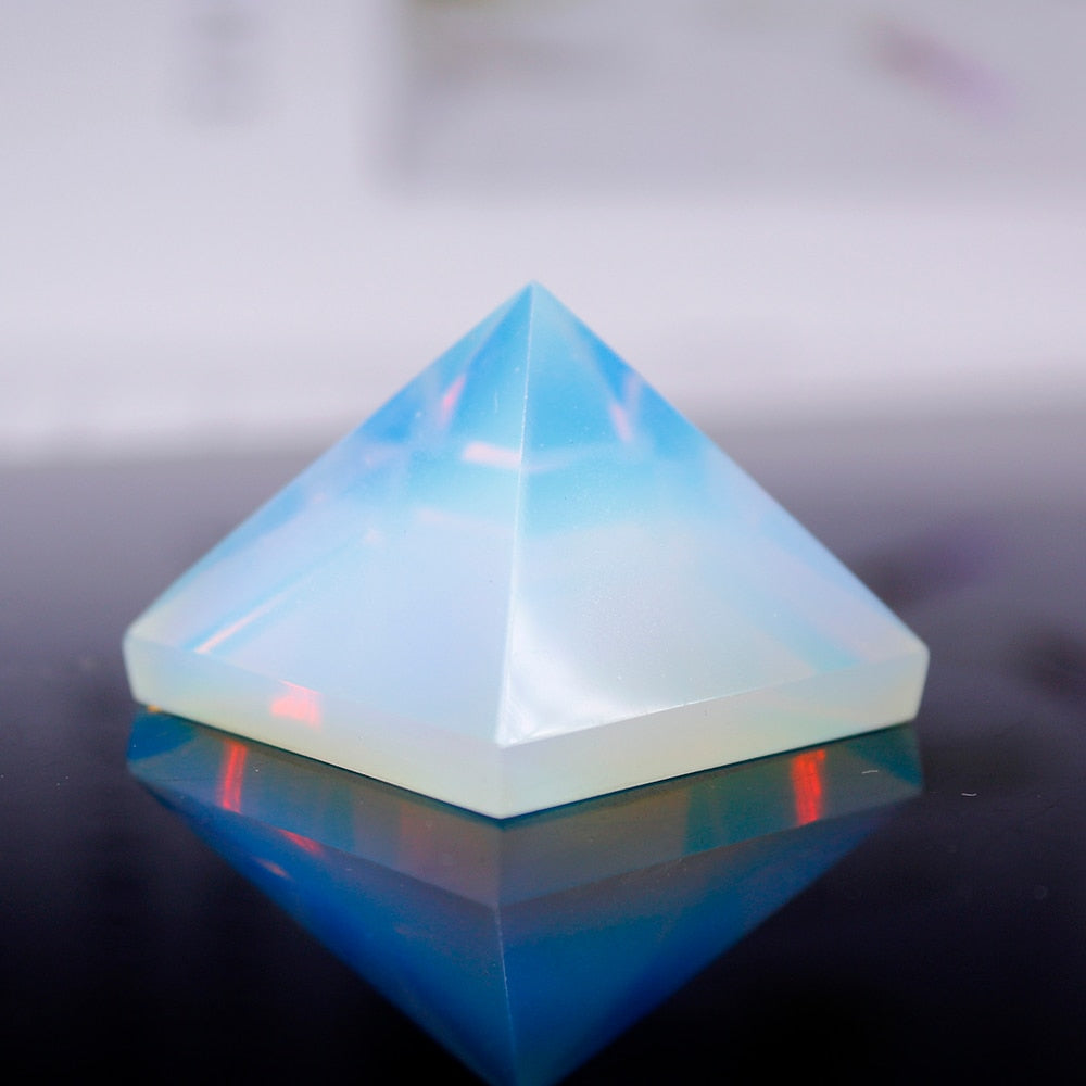 Crystal Pyramid Quartz Healing Stone