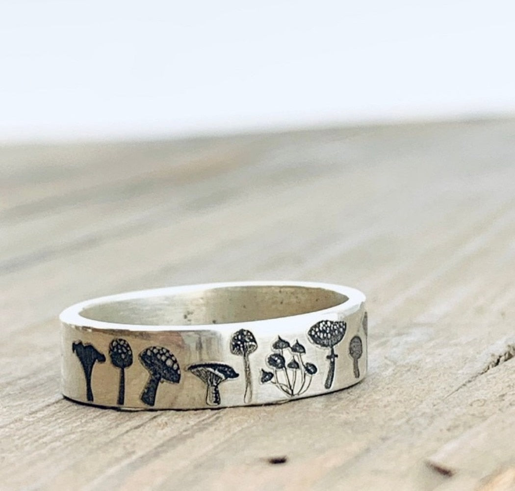 Vintage Mushroom Ring