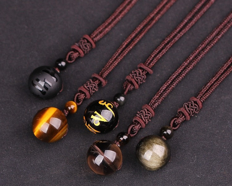 Natural Stone Polished Amulet