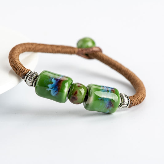 Ceramic Beaded Bracelet