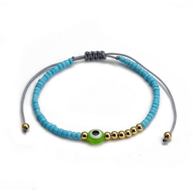 Blue Evil Eye Bracelets