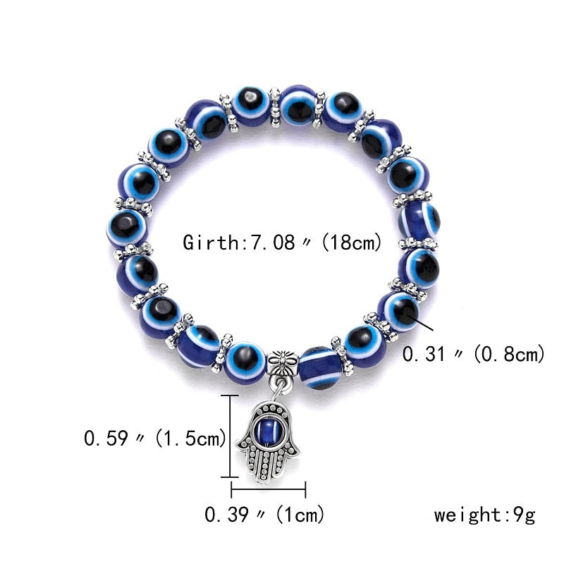 Blue Evil Eye Bracelets