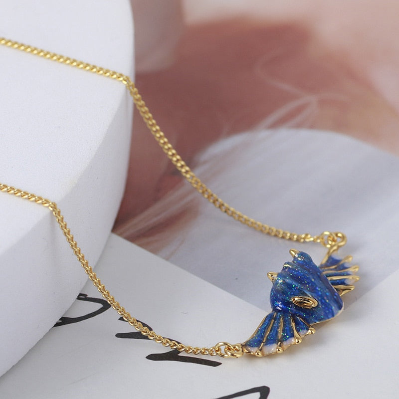 Enamel Dragon Ring