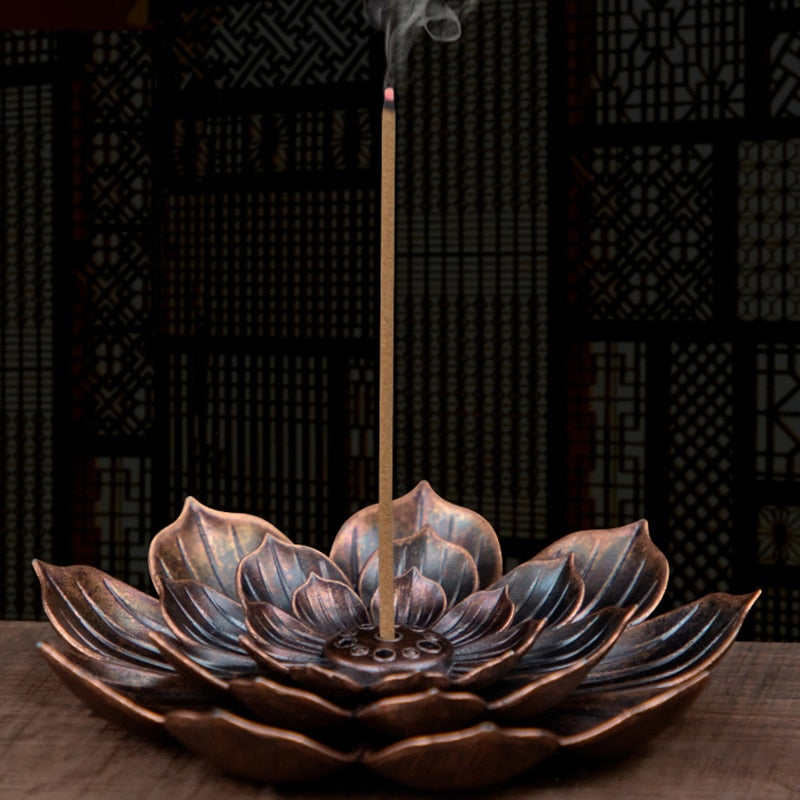 Lotus Incense Burner Stick Holder