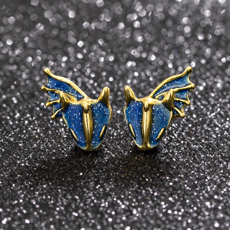 Enamel Dragon Ring