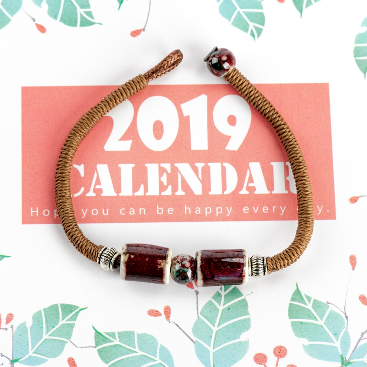 Ceramic Beaded Bracelet