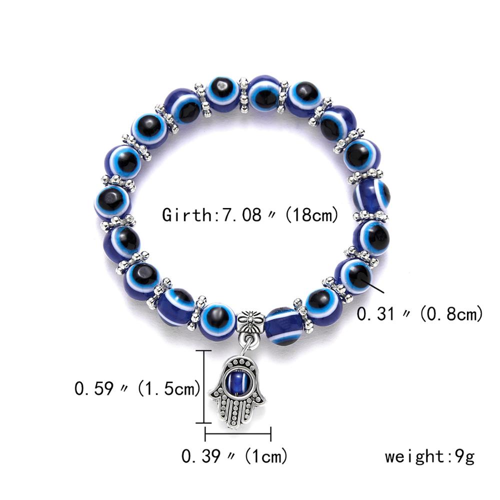 Blue Evil Eye Bracelets