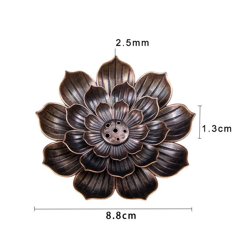 Lotus Incense Burner Stick Holder